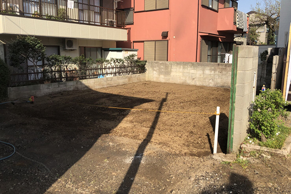 東京都中野区　木造解体工事