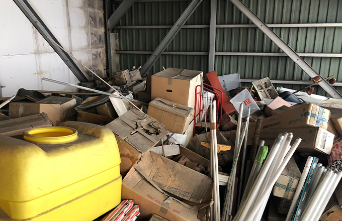 残置物撤去工事